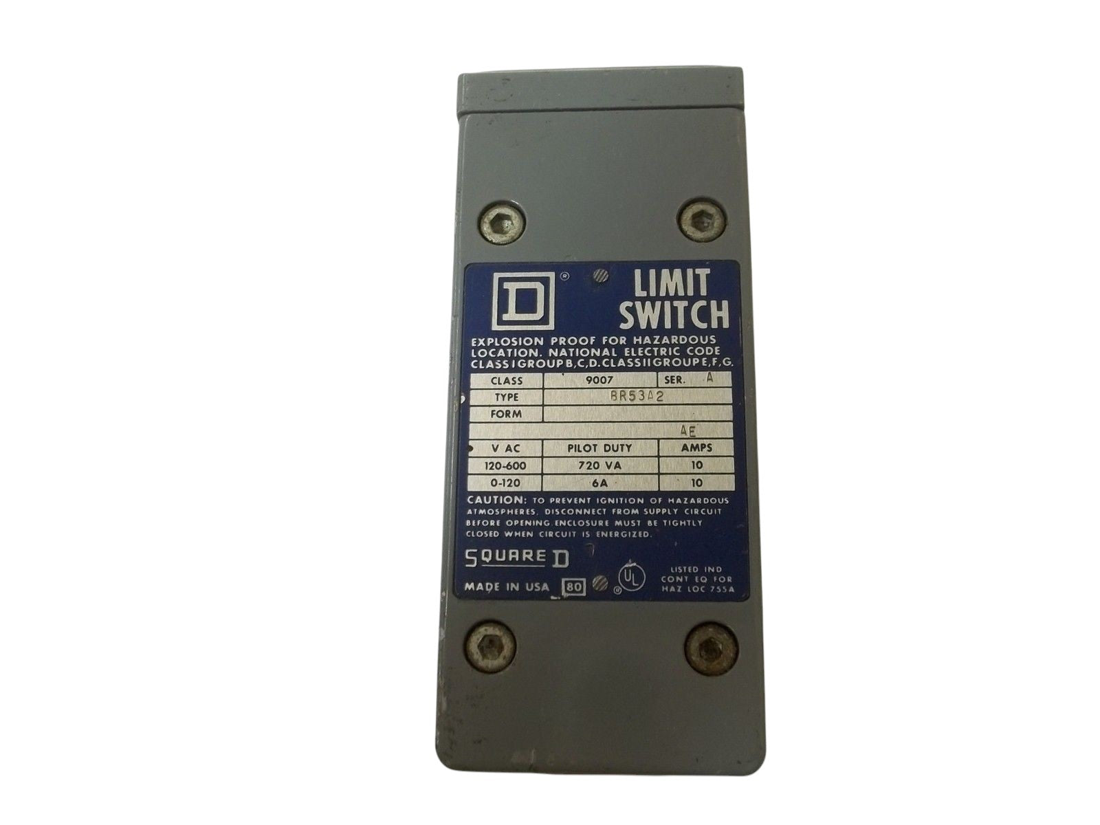 SQUARE D 9007-BR53A2 SER.A (AS PICTURED) UNMP