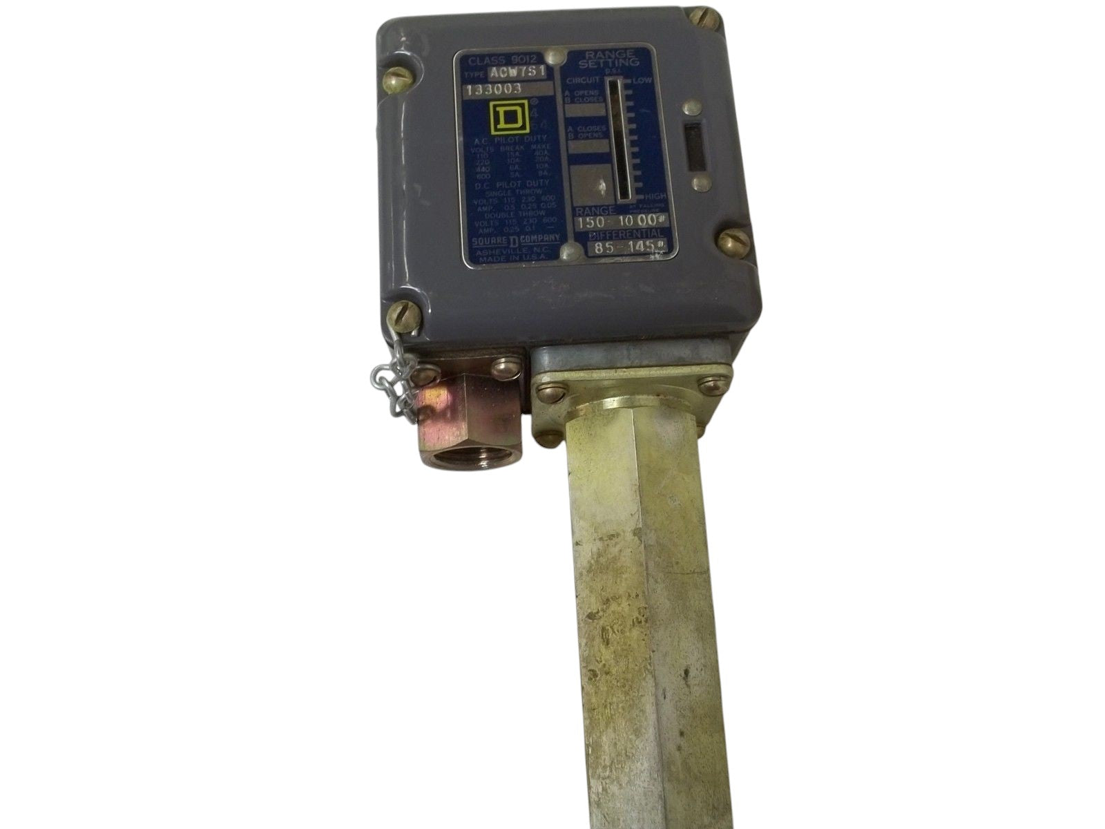 SQUARE D 9012-ACW7S1 UNMP