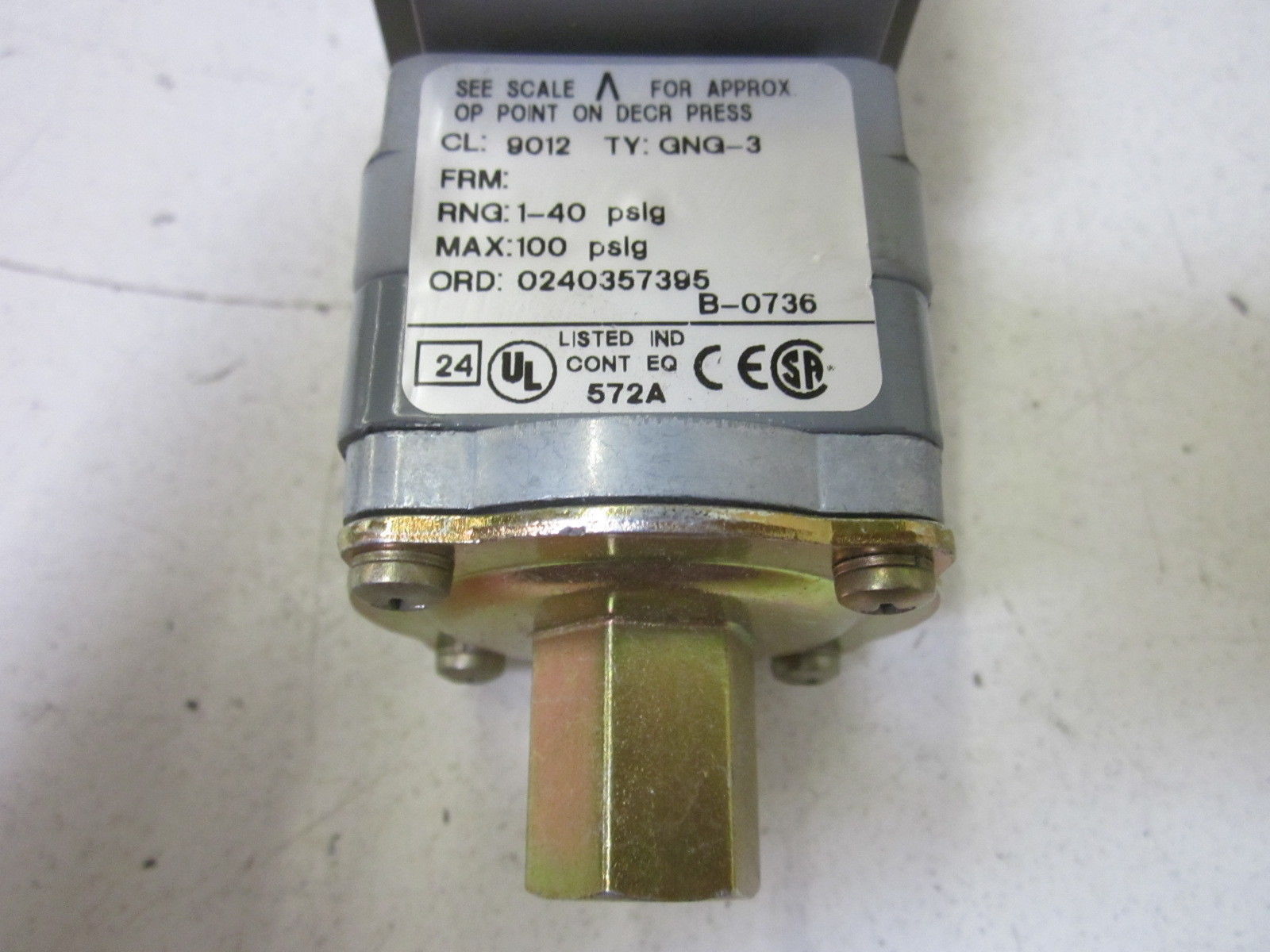 SQUARE D 9012-GNG-3 NSNP