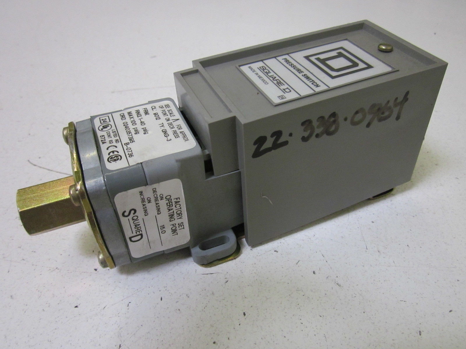 SQUARE D 9012-GNG-3 NSNP