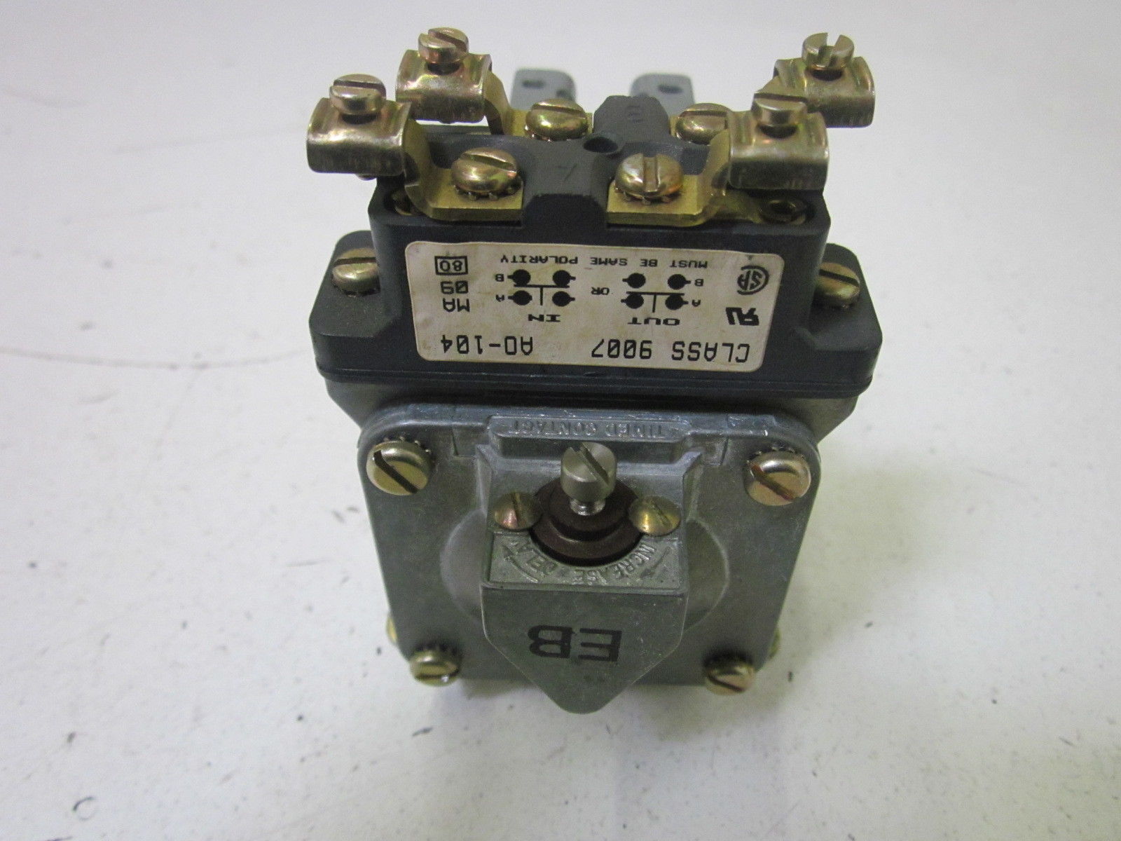 SQUARE D 9050-A010E 120V UNMP