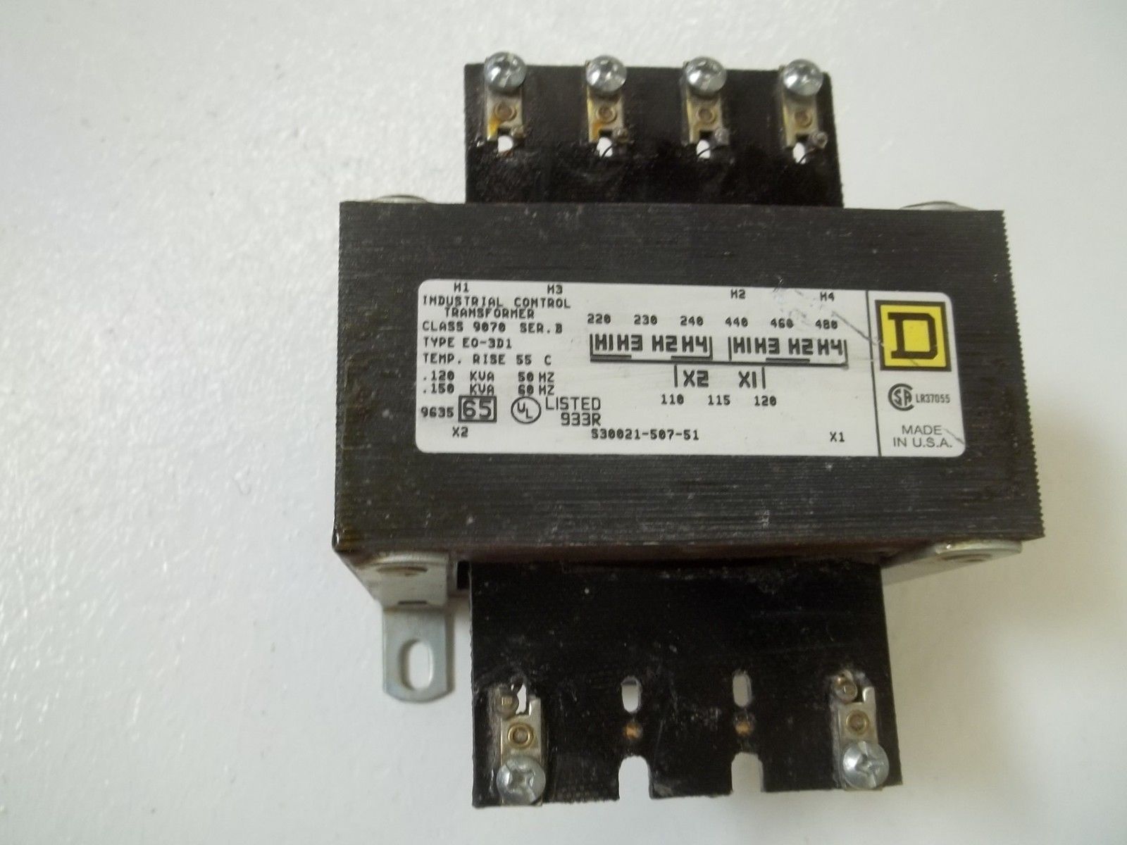 SQUARE D 9070-E0-3D1 UNMP