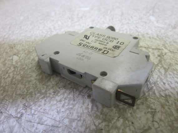 SQUARE D 9080-GCB 250VAC CIRCUIT BREAKER *USED*