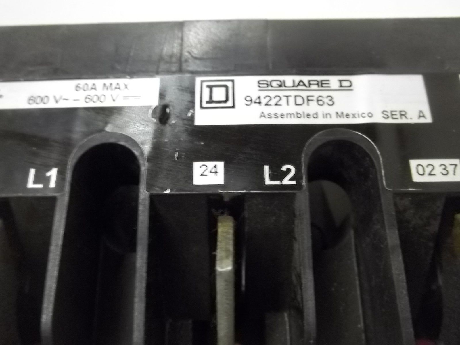 SQUARE D 9422TDF63 UNMP