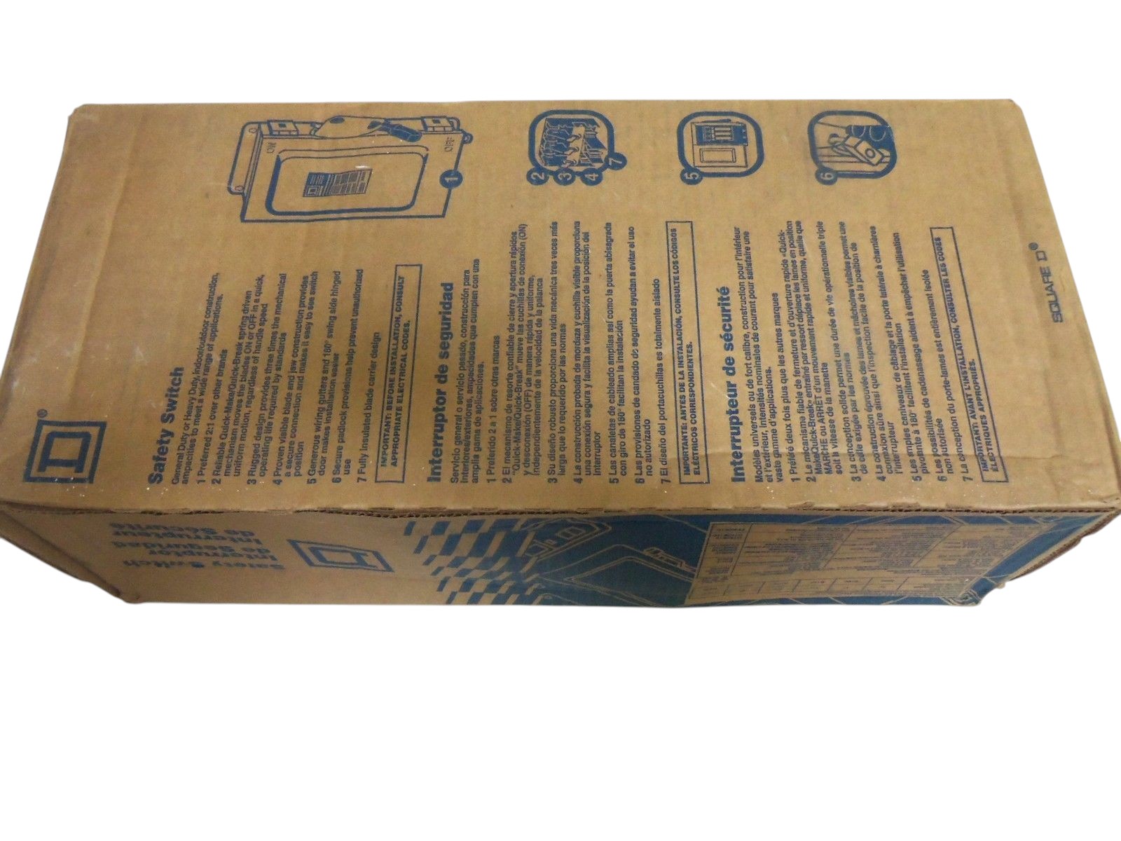 SQUARE D CHU363 HEAVY DUTY SAFETY SWITCH NSMP
