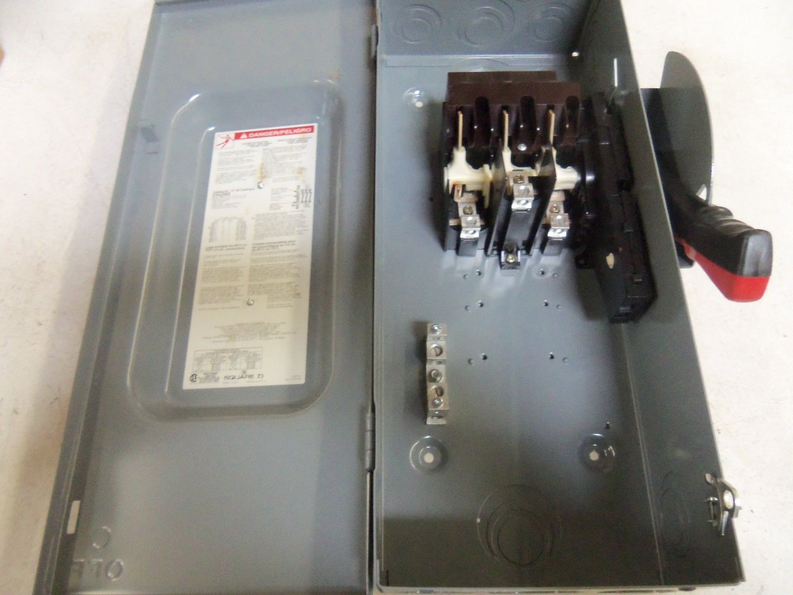 SQUARE D CHU363 HEAVY DUTY SAFETY SWITCH NSMP