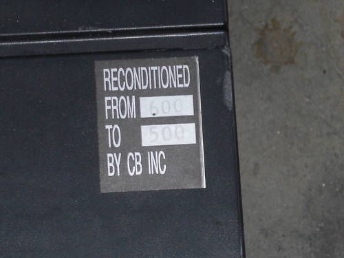 SQUARE D MAL365001121 CIRCUIT BREAKER  UNMP