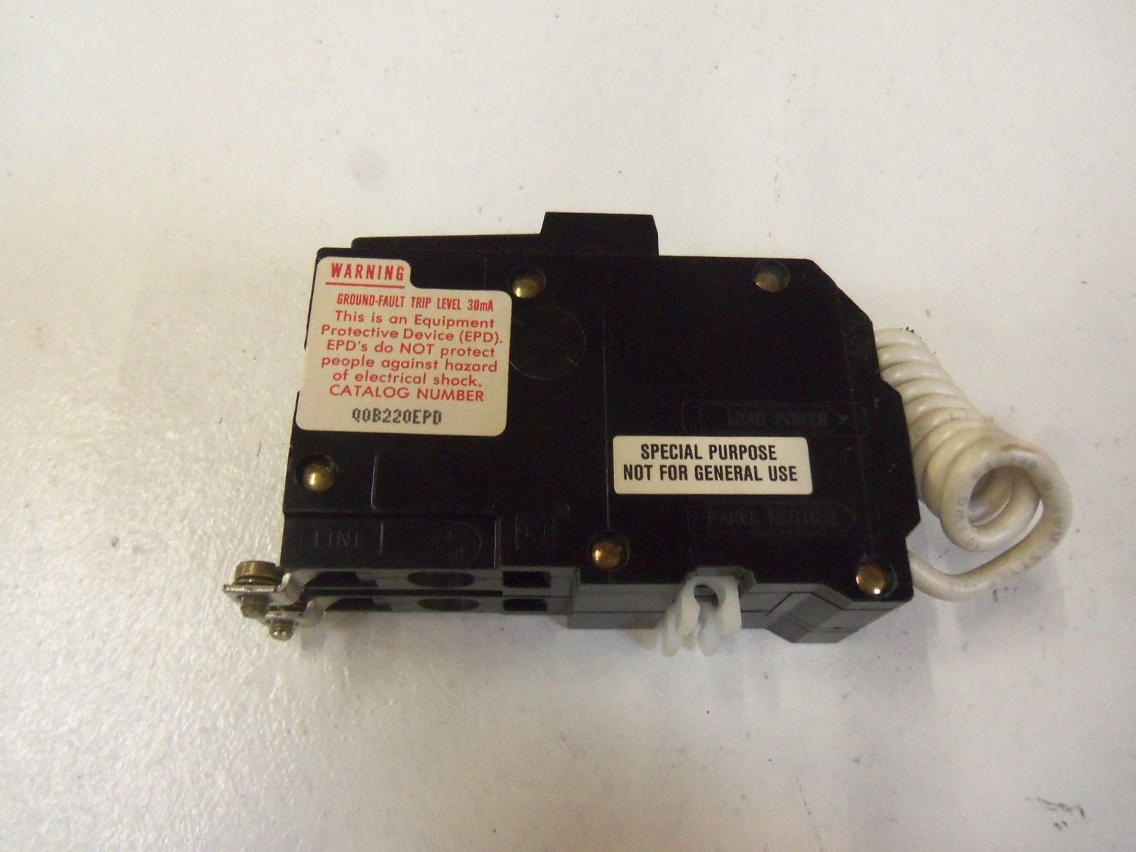 SQUARE D QOB220EP0 CIRCUIT BREAKER NSMP