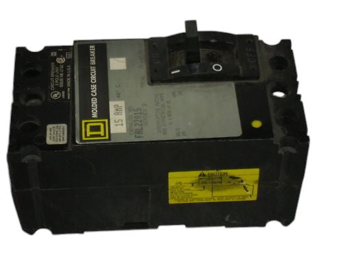 SQUARE D FAL22015 CIRCUIT BREAKER UNMP