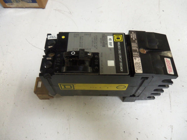 SQUARE D FAB26040AB CIRCUIT BREAKER 40A NSMP