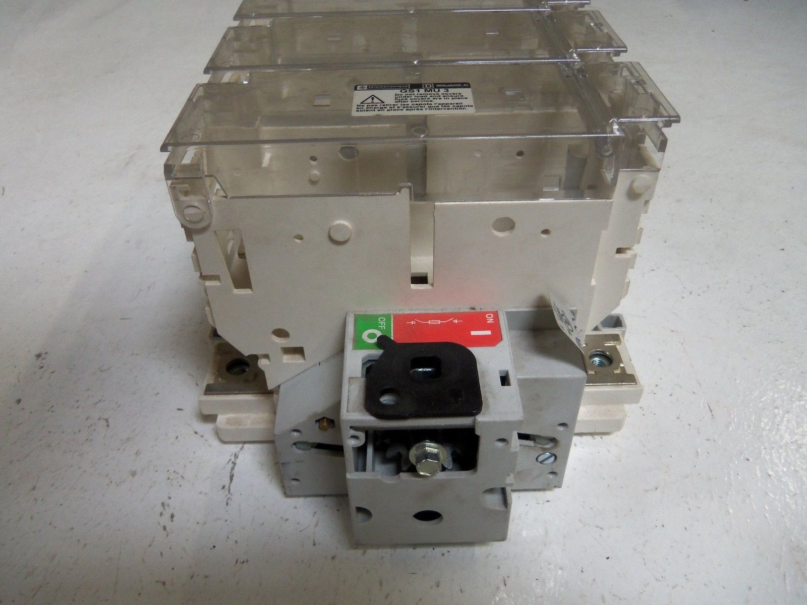 SQUARE D GS1-MV-3 DISCONNECT SWITCH UNMP