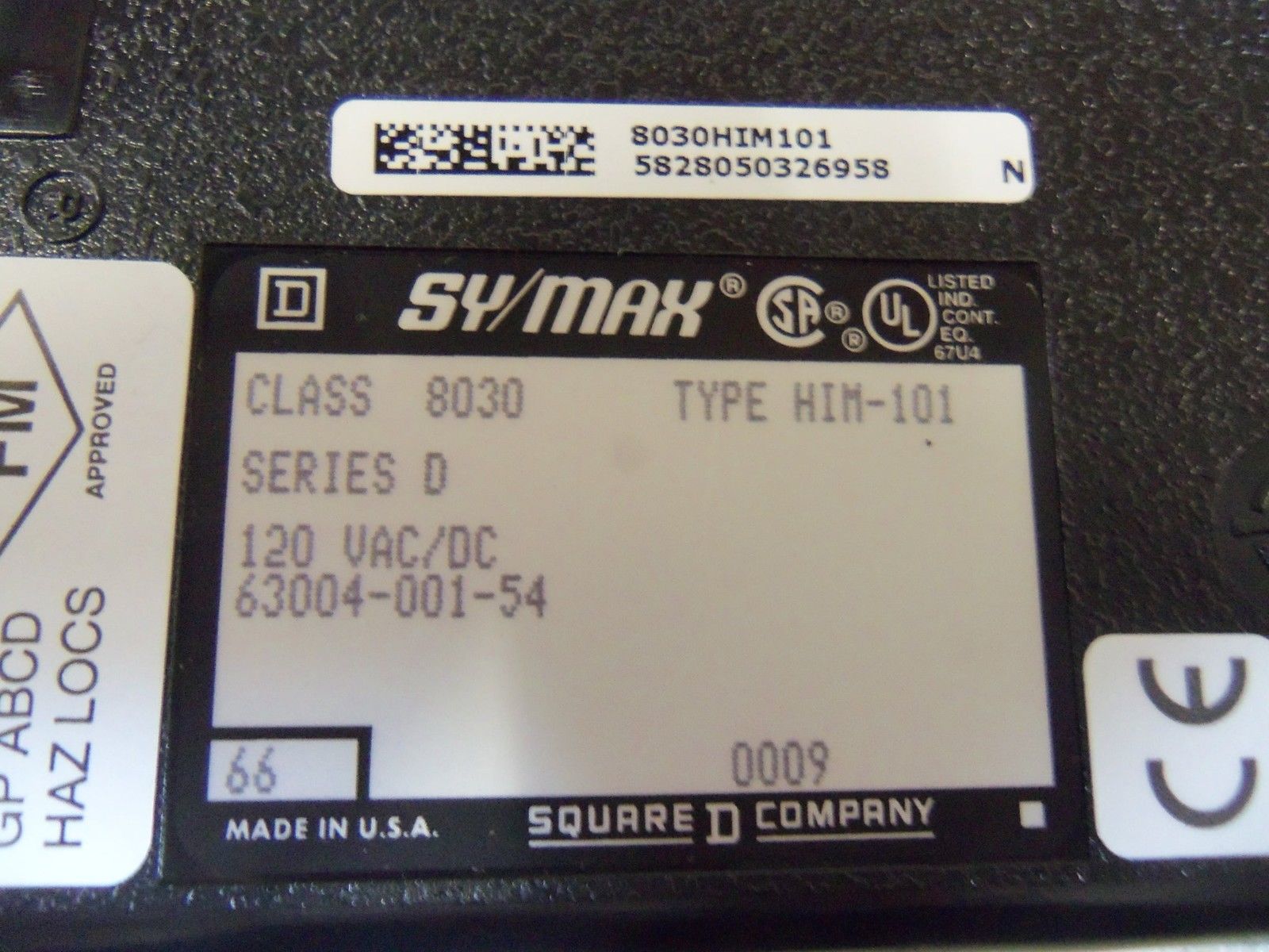 SQUARE D INPUT MODULE  8030HIM101 SERIES D NSNP