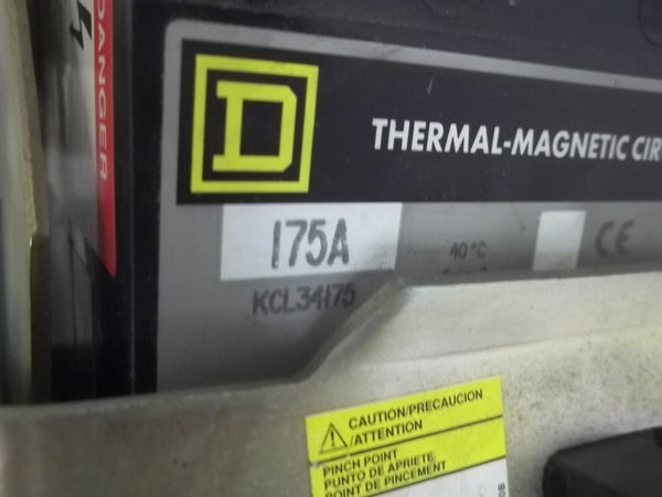 SQUARE D KCL34174 CIRCUIT BREAKER UNMP