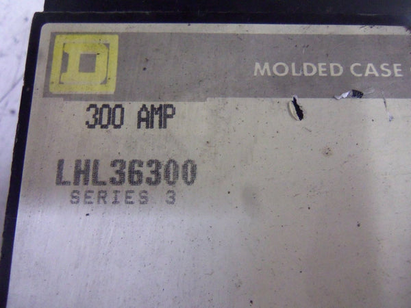 SQUARE D LHL36300 CIRCUIT BREAKER UNMP