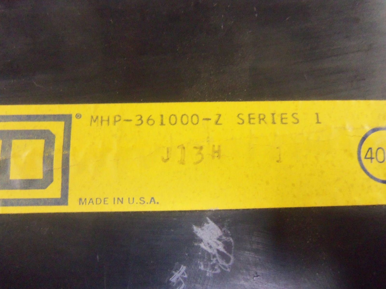 SQUARE D MHP-361000-Z CIRCUIT BREAKER 1000A NSNP