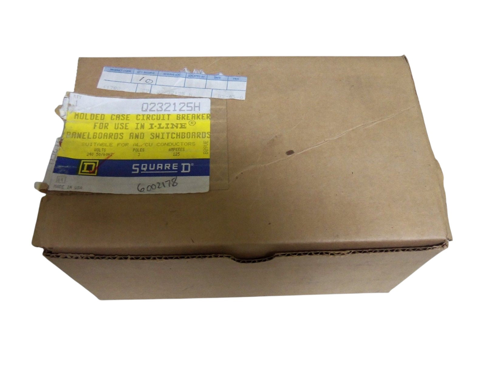 SQUARE D Q323125H CIRCUIT BREAKER NSMP