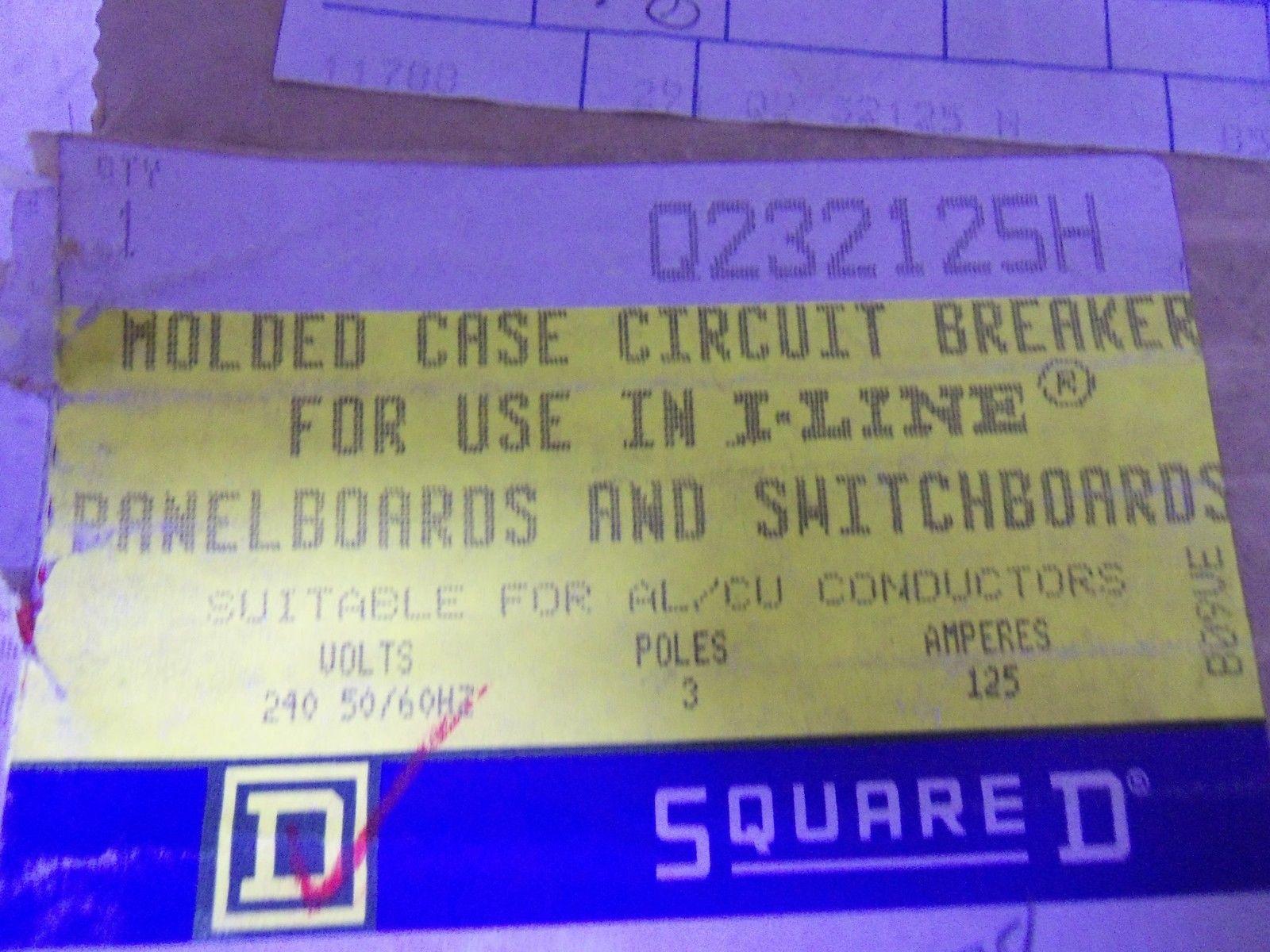 SQUARE D Q323125H CIRCUIT BREAKER NSMP