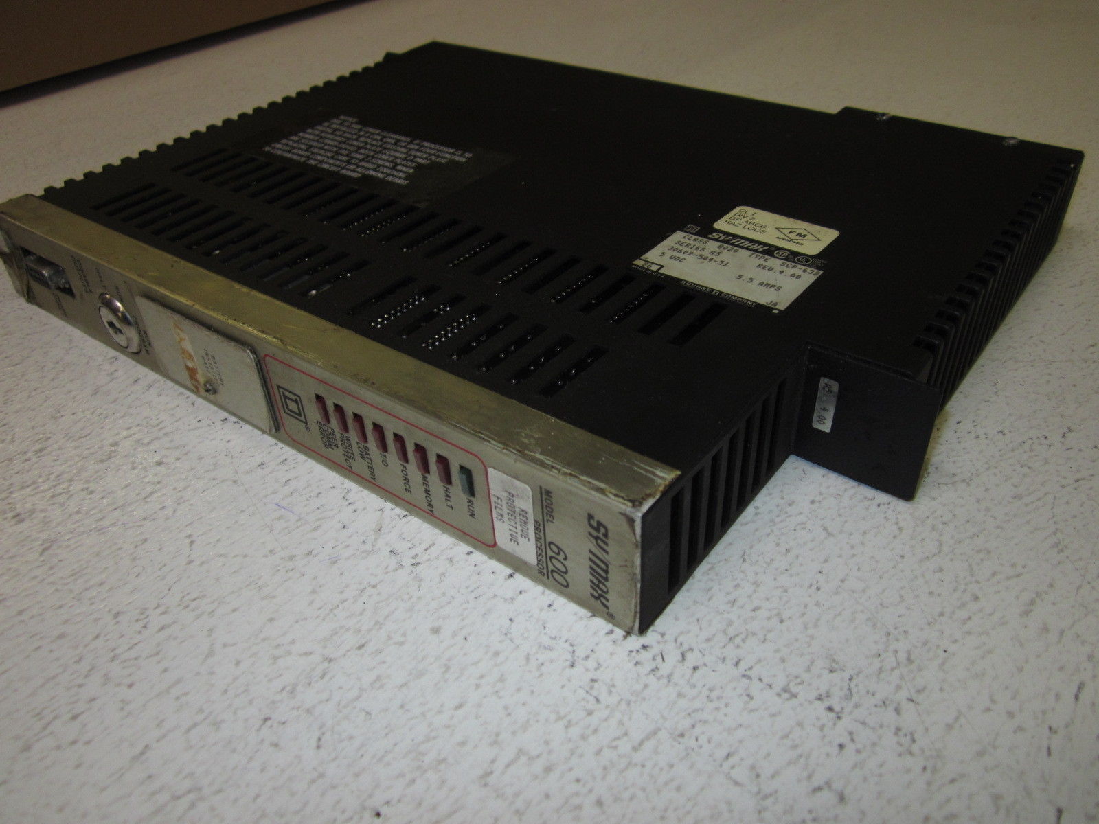 SQUARE D / SY/MAX PROCESSOR MODULE  820-SCP-632 UNMP