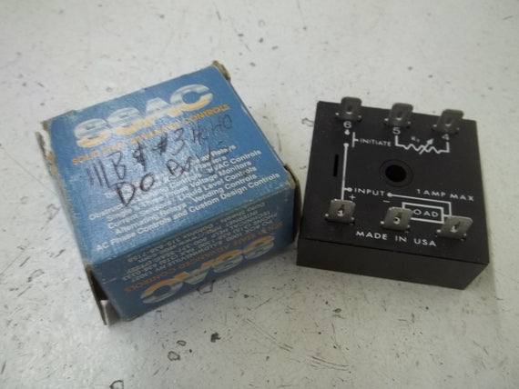 SSAC INC. KSDB420 SOLID STATE TIMER 0.1-10 SEC. 120V *NEW IN BOX*
