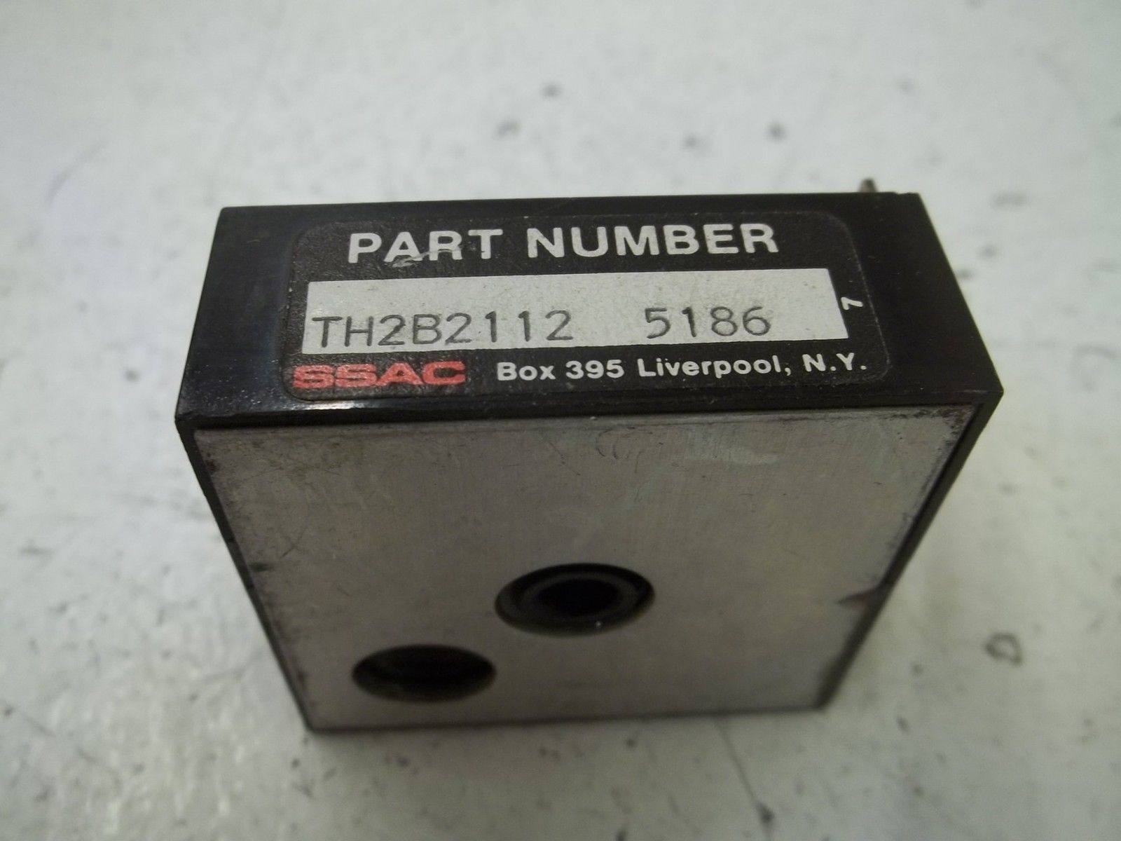 SSAC TH2B2112 SOLID STATE RELAY UNMP