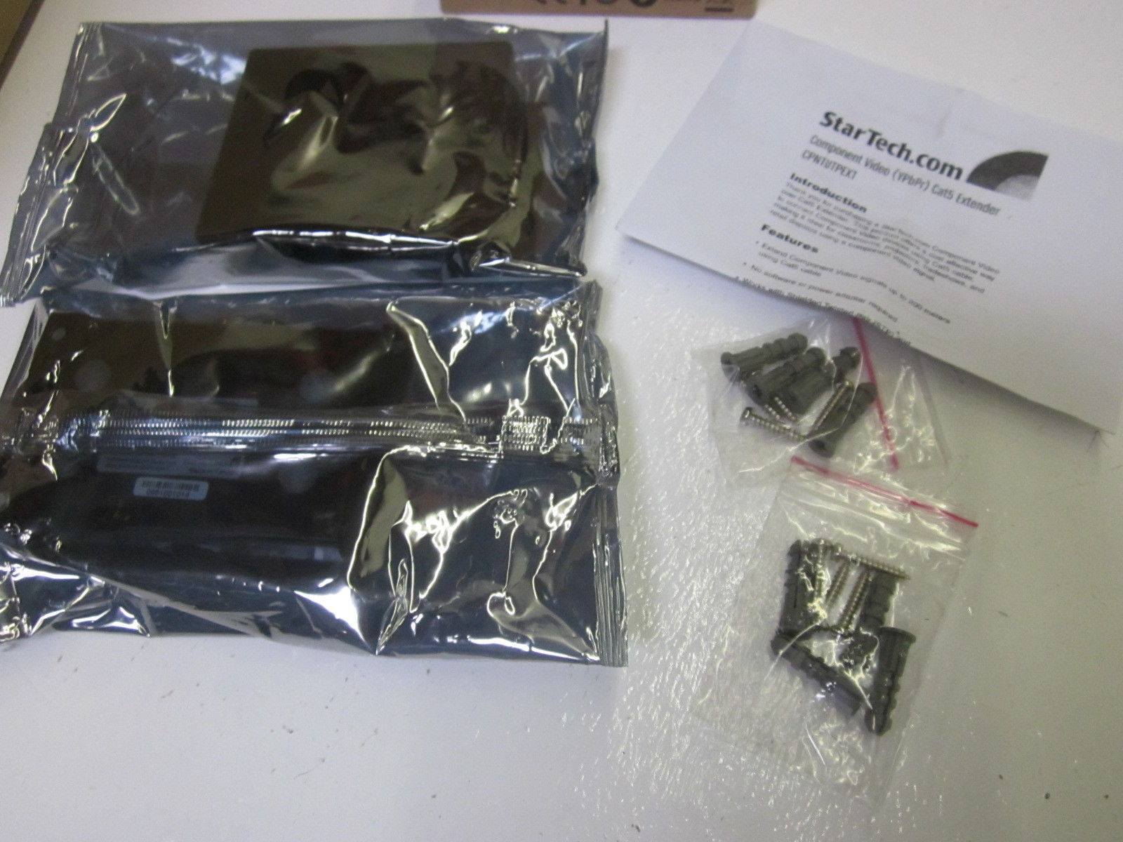 STARTECH CPNTUTPEXT  COMPNENT VIDEO (YPBPR) CAT 5 EXTENDER NSMP