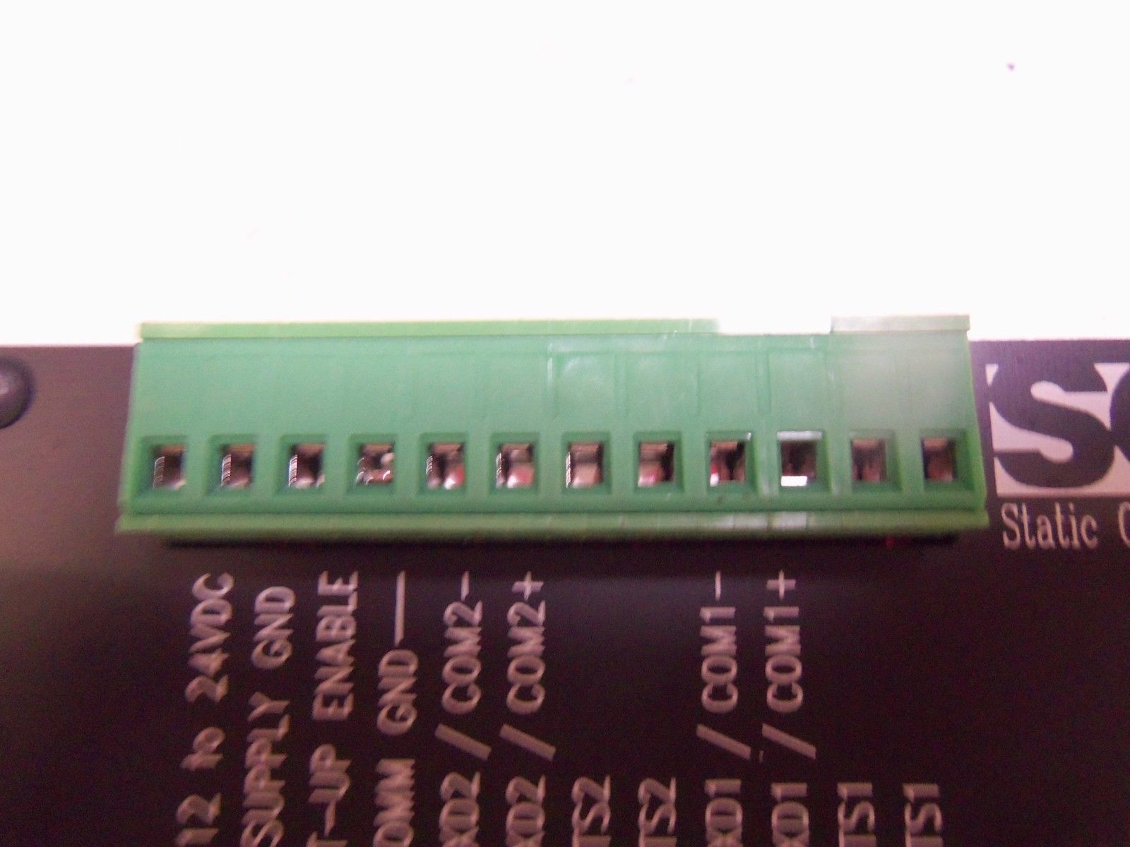 STATIC CONTROLS CORP 1040-S2-13-8-X-MB CONTROLLER UNMP