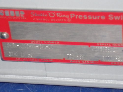 SOR 54RN-K118-N4-C4A-TT PRESSURE SWITCH *NEW NO BOX*