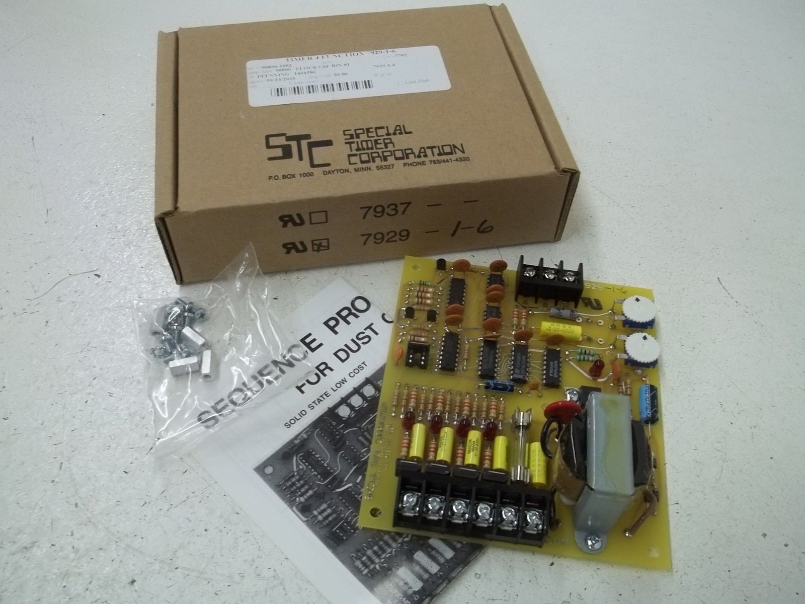 STC 7929-1-6 PC BOARD SEQUENTIAL PROGRAMMER *NEW IN BOX*