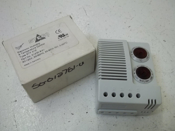 STEGO 01230.9-01 TYPE ETF 012 ELECTRONIC HUMIDITY & TEMP. CONTROLNSMP