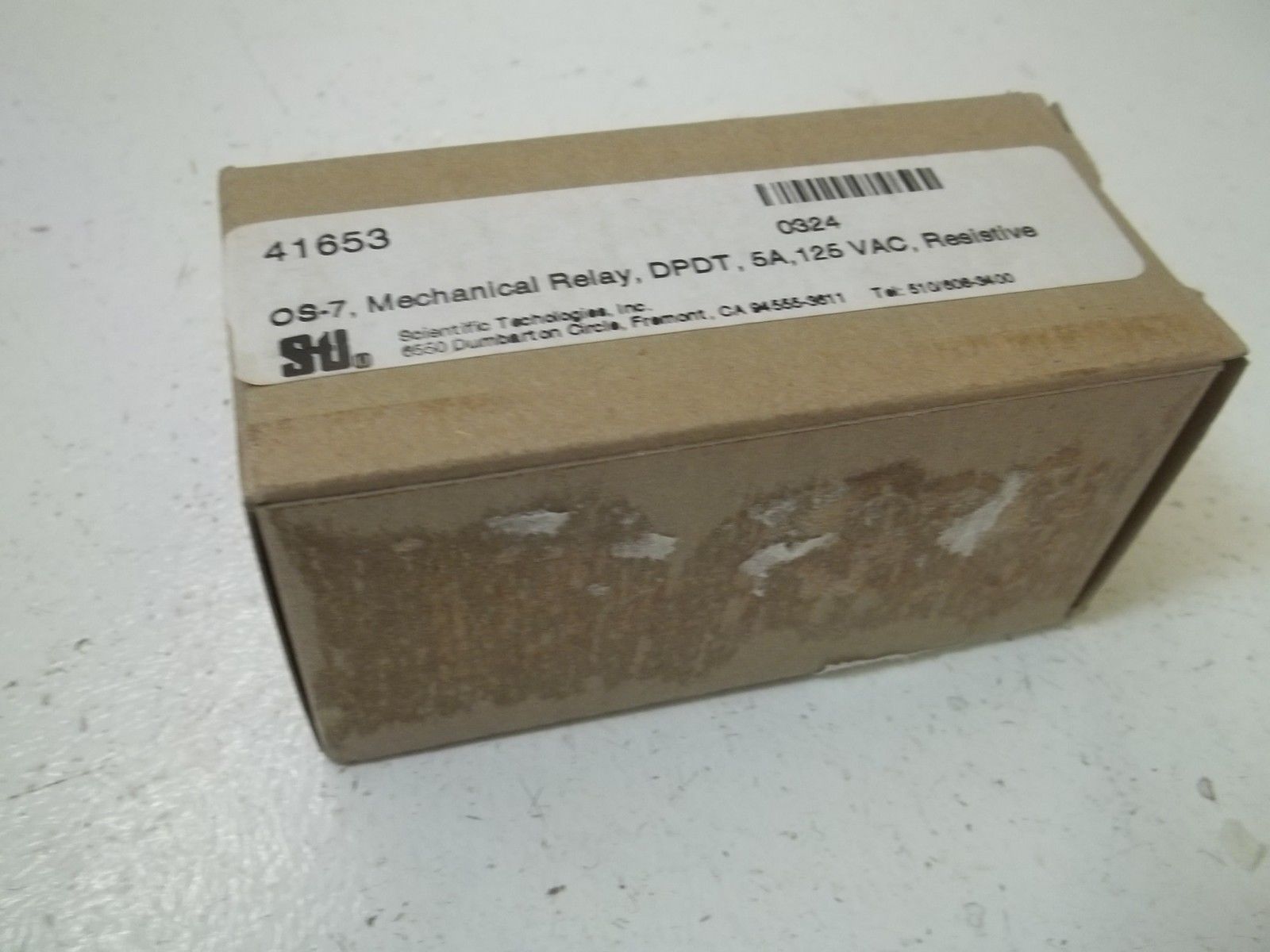 STI 41653 MECHANICAL RELAY *NEW IN BOX*