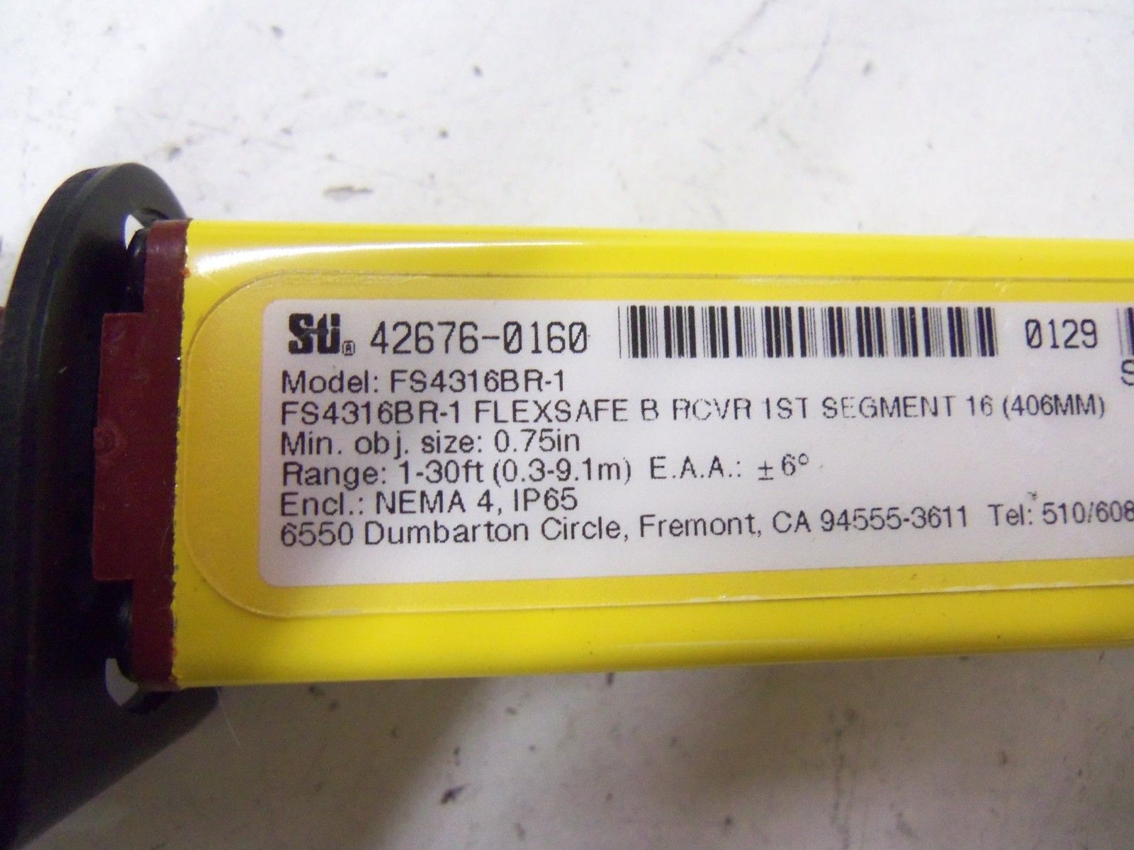 STI FLEXSAFE 42676-0160 RECEIVER FS4316BR-1 16" 1-30 FT NSNP