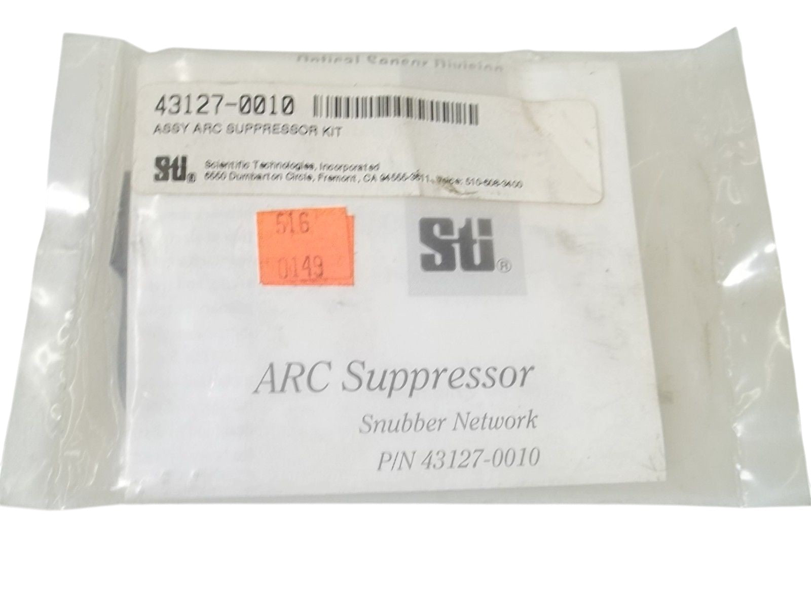 STI 43127-0010 ASSY ARC SUPPRESSOR KIT  NSMP
