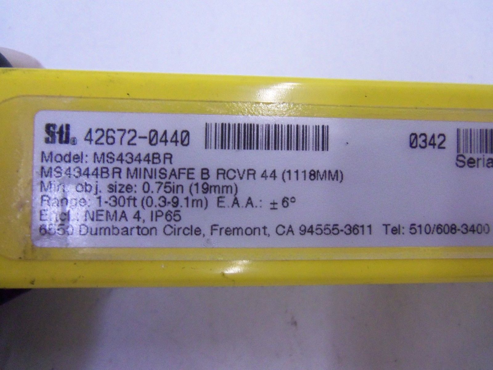 STI 42672-0440 MS4344BR1 RECEIVER 1-30FT NSNP