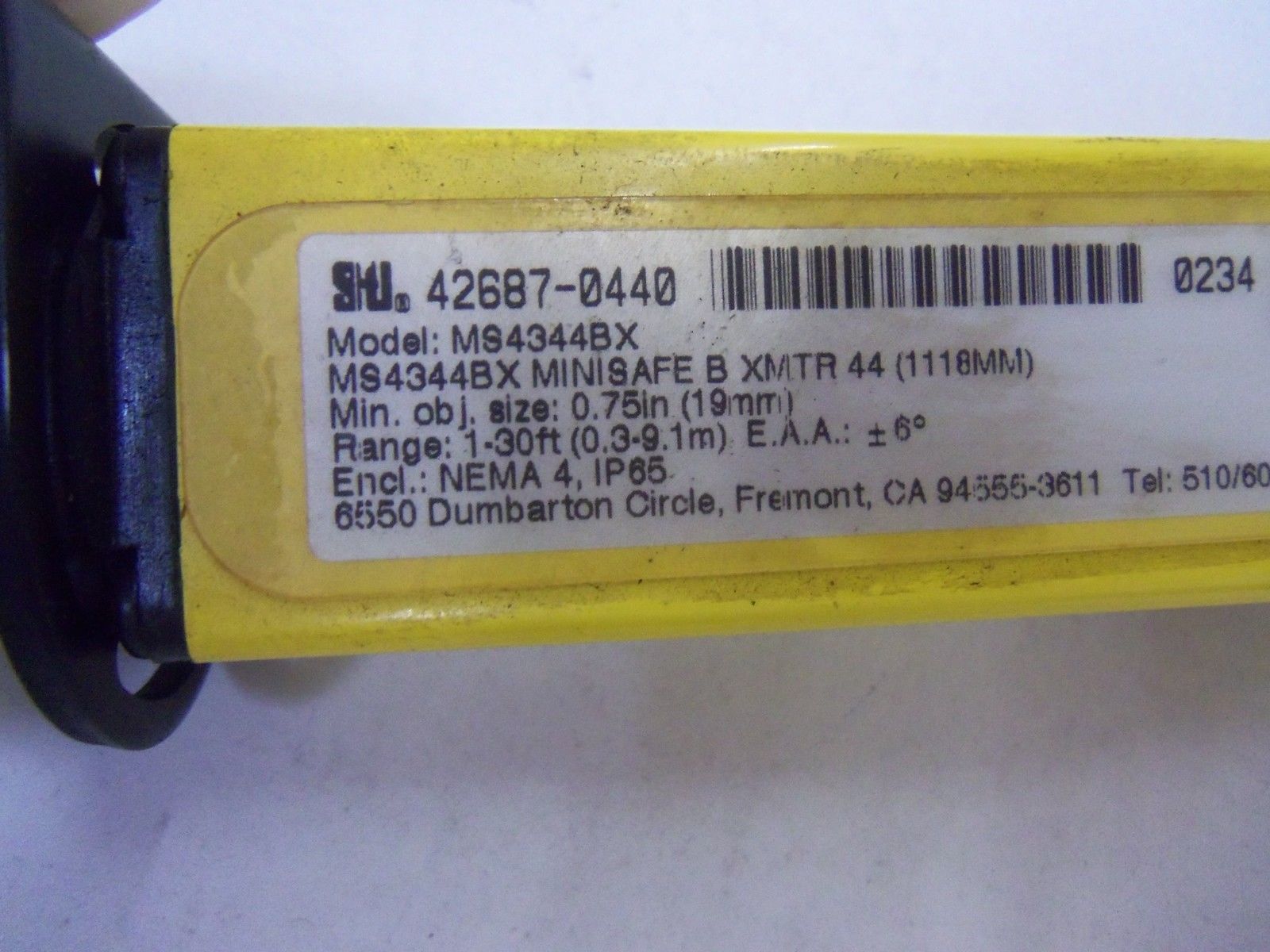 STI MINI-SAFE 42687-0440 TRANSMITTER MS4344BX 1-30FT NSNP