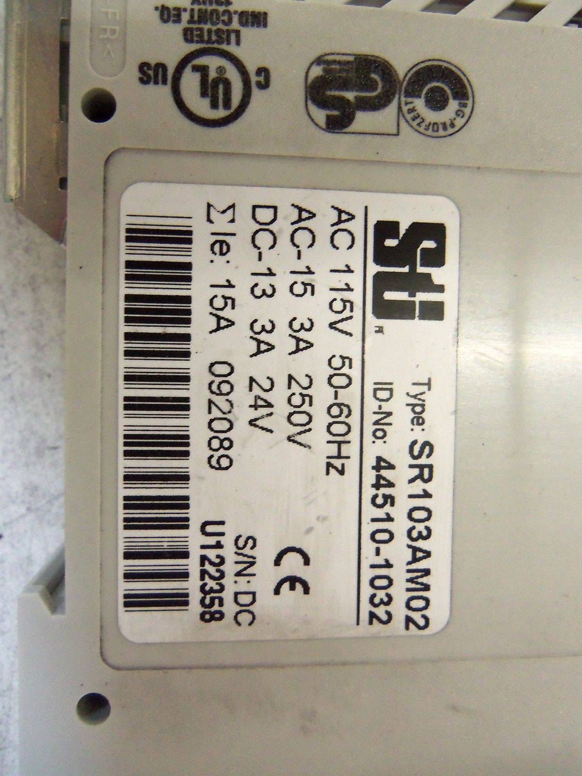 STI SAFTEY RELAY SR103AMO2 *NEW IN BOX*