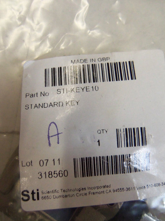 STI STI-KEYE10 STANDARD KEY A *NEW NO BOX*