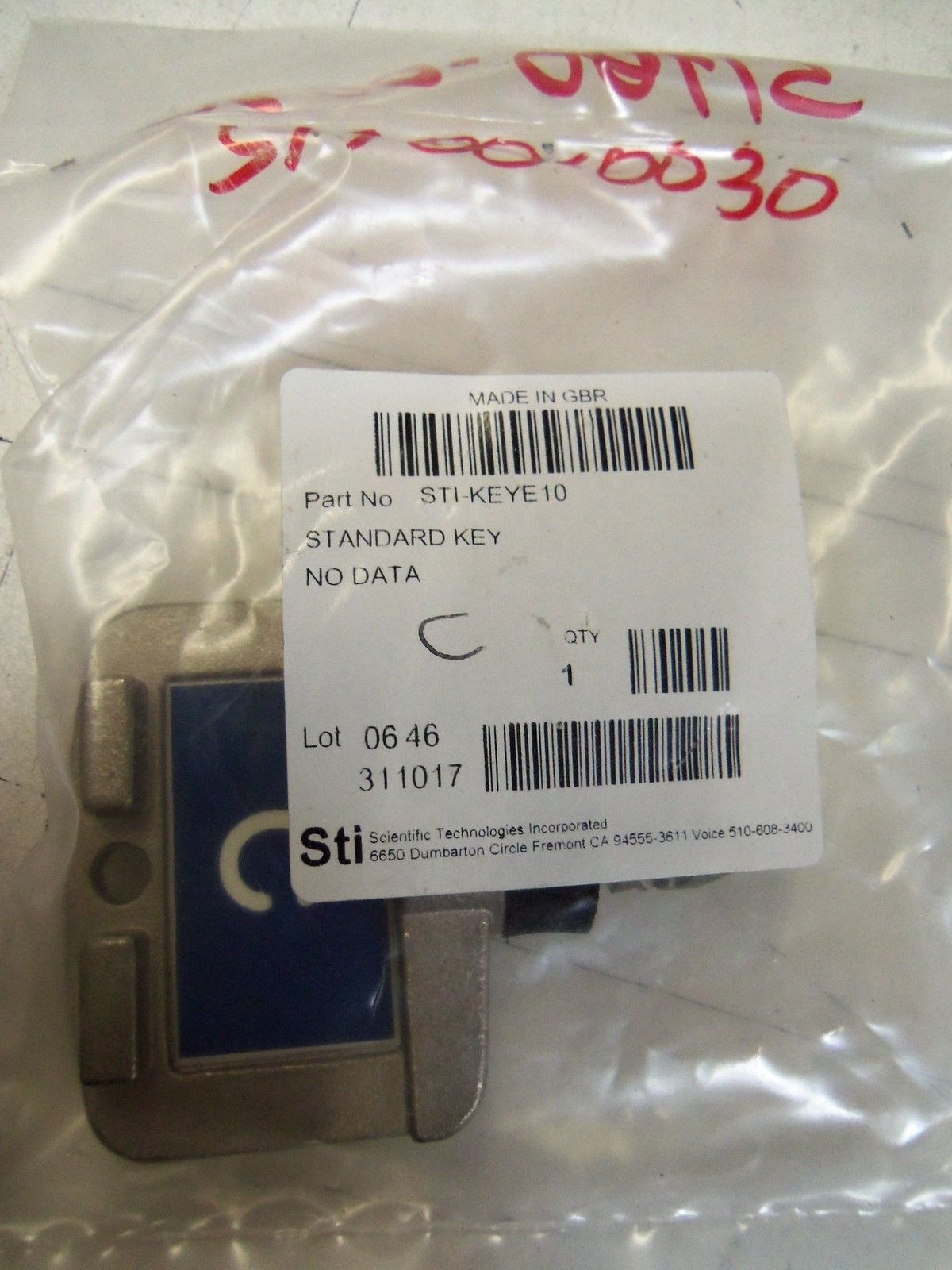STI STI-KEYE10 STANDARD KEY C *NEW NO BOX*