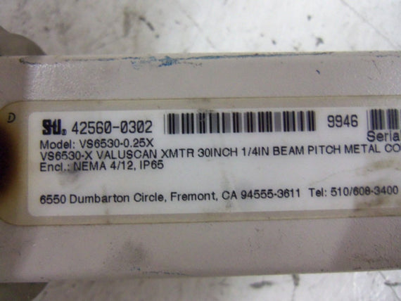 STI VS6530-0.25X LIGHT CURTAIN UNMP