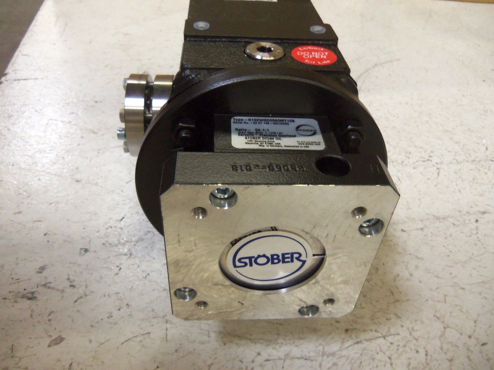 STOBER K102WGD0560MT10B GEAR HEAD NSNP