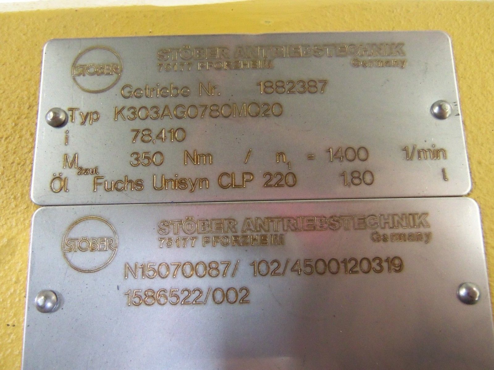 STOBER K303AG0780MQ20 NSNP
