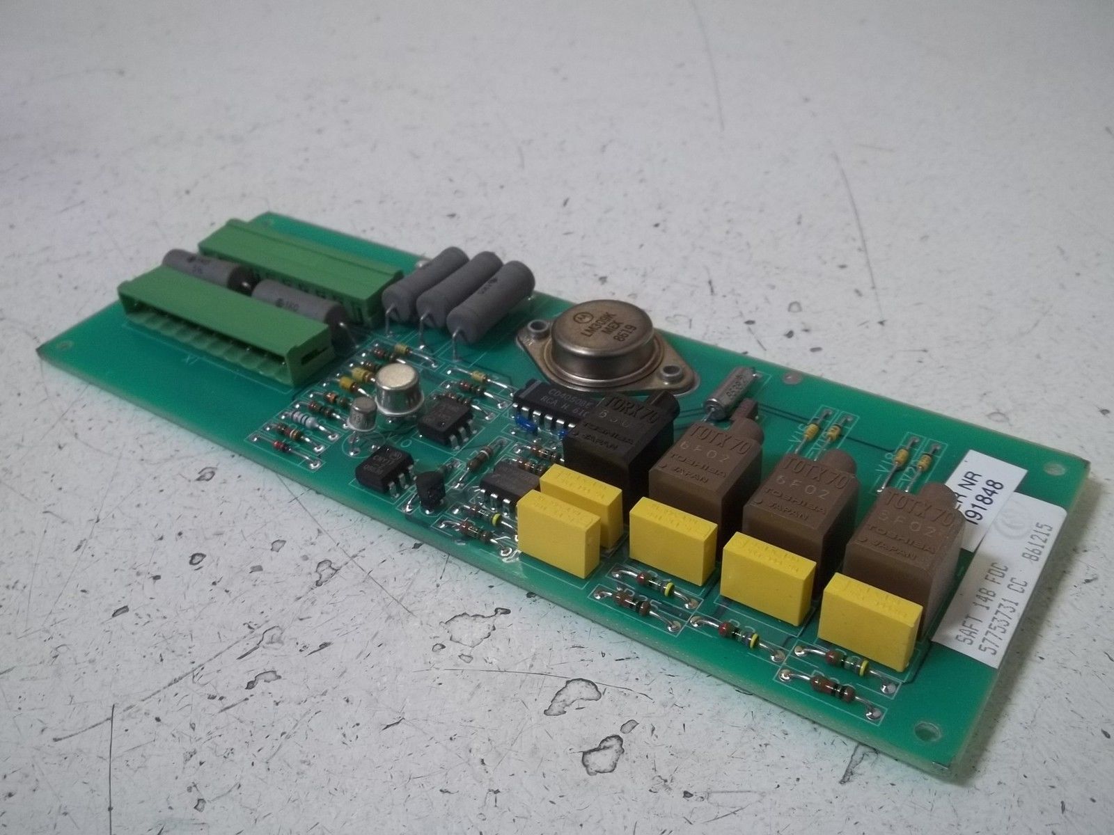 STROMBERG 5761193-6C CIRCUIT BOARD UNMP