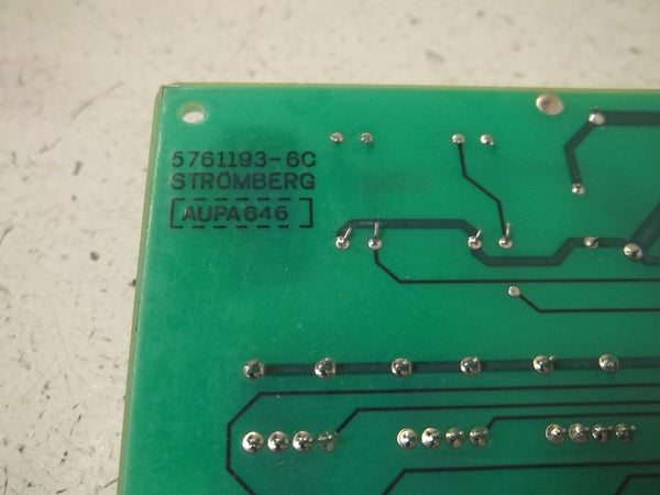 STROMBERG 5761193-6C CIRCUIT BOARD UNMP