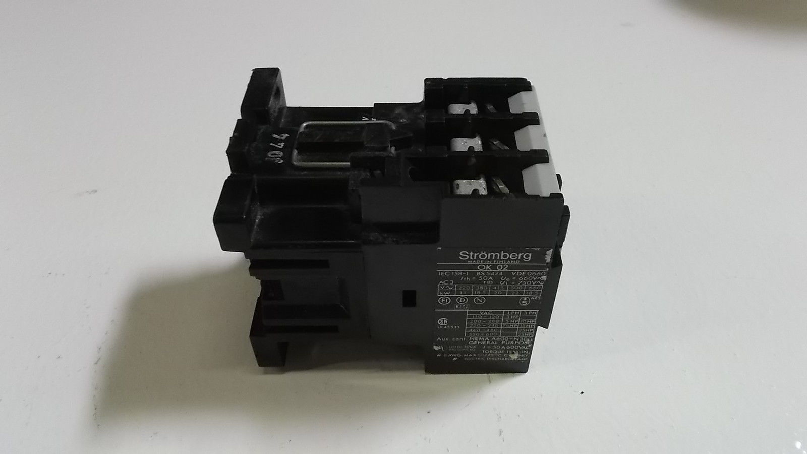 STROMBERG CONTACTOR OK-02 UNMP