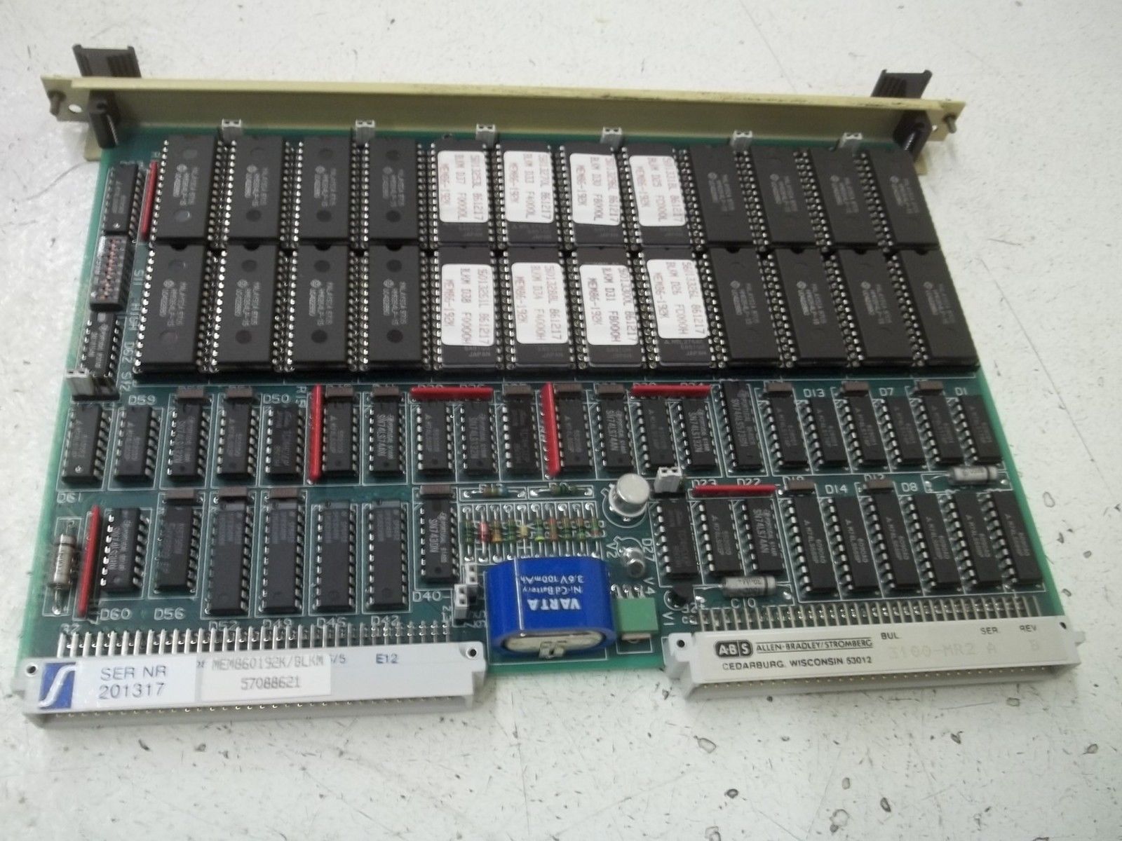 STROMBERG MEM86-192K MEMORY BOARD UNMP