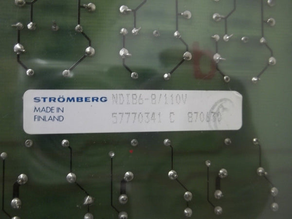 STROMBERG NDI86-8/110V INPUT BOARD UNMP