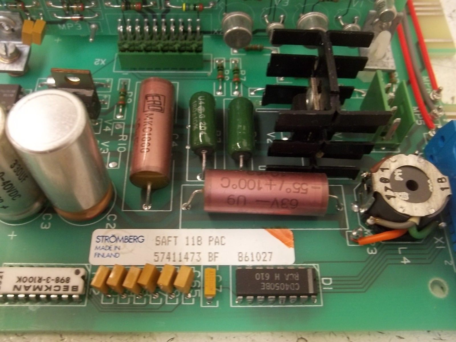STROMBERG SAFT118PAC CIRCUIT BOARD PULSE UNMP