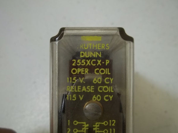 STRUTHERS-DUNN 255-XCXP 115V RELAY UNMP