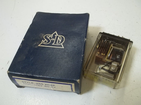STRUTHERS-DUNN 255-XCXP 115V RELAY UNMP