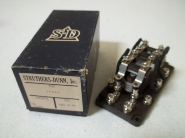 STRUTHERS-DUNN 84BXB RELAY 120V NSMP