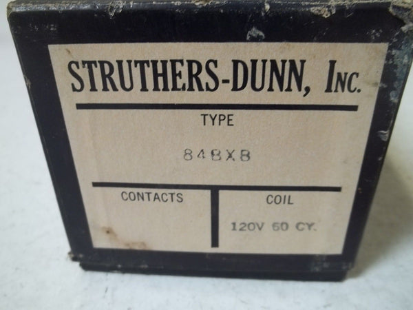 STRUTHERS-DUNN 84BXB RELAY 120V NSMP